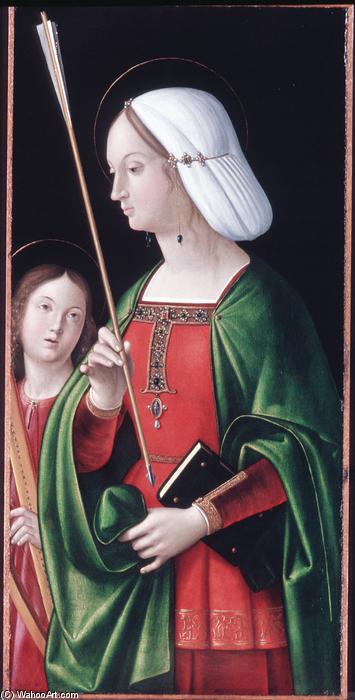 St. Ursula — Andrea Solario