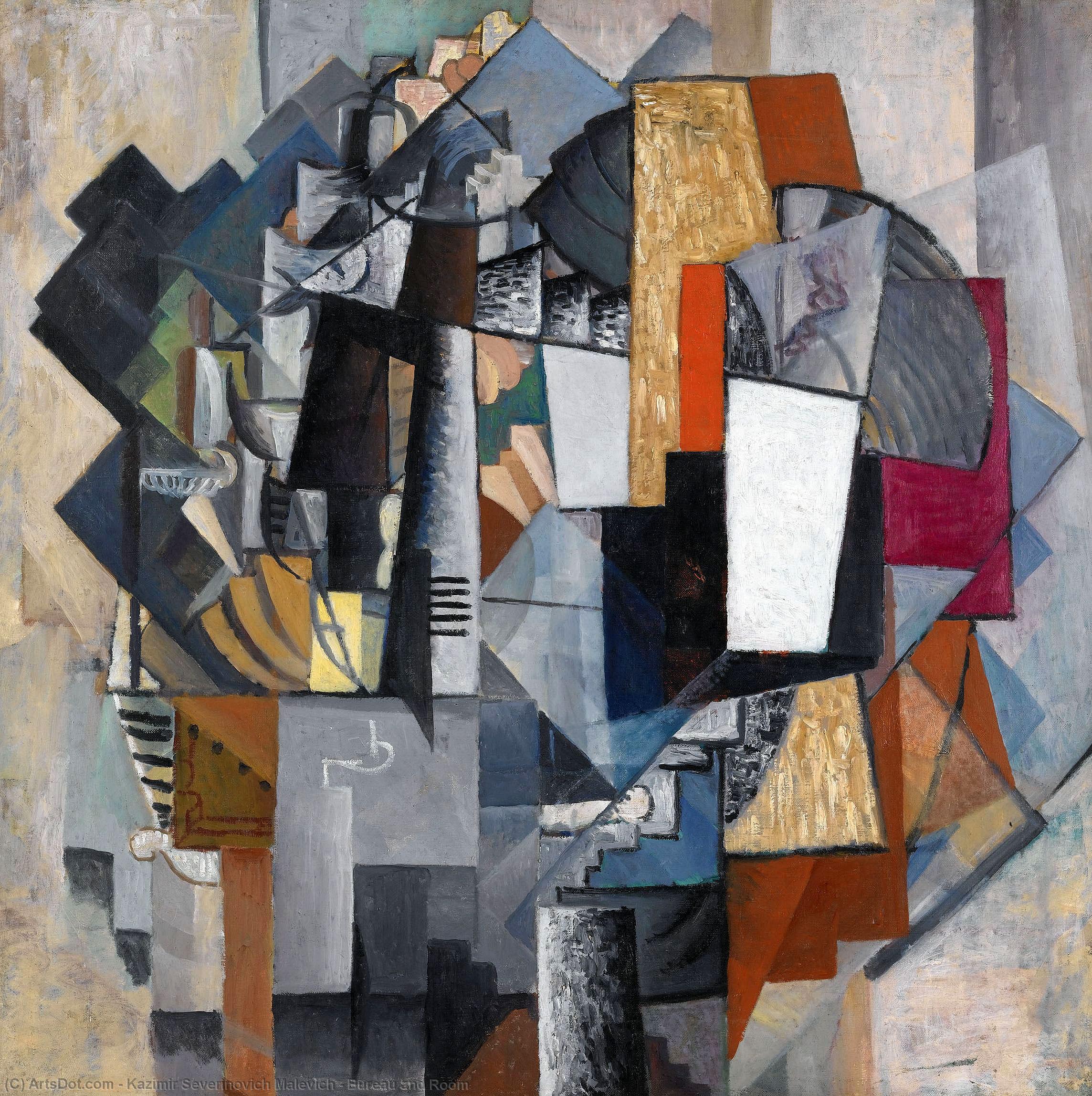 Bureau And Room — Kazimir Malevich
