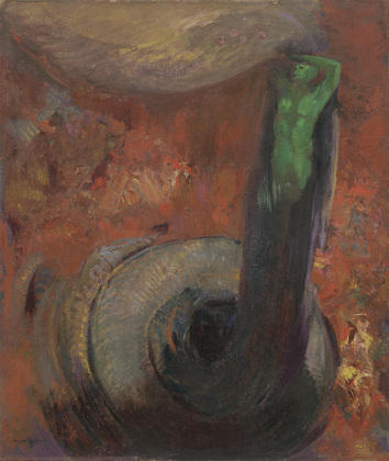 Green Death — Odilon Redon