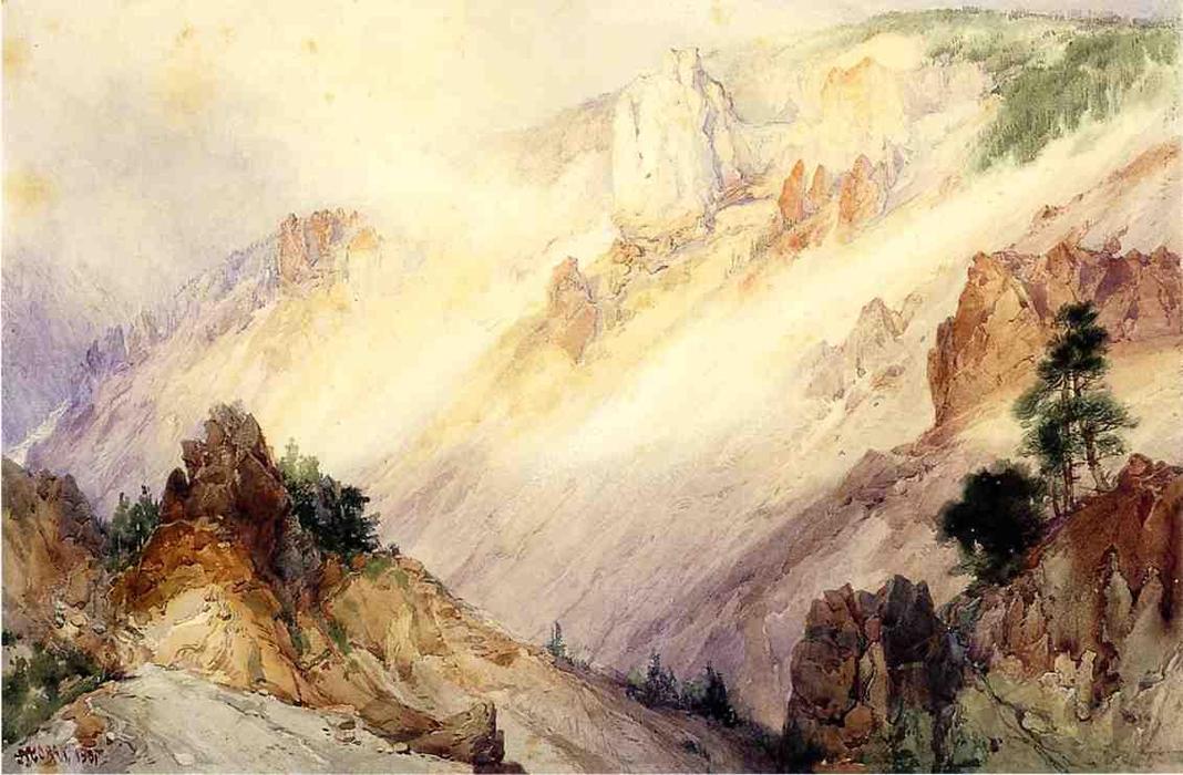 Grand Canyon Of The Yellowstone 1 — Thomas Moran