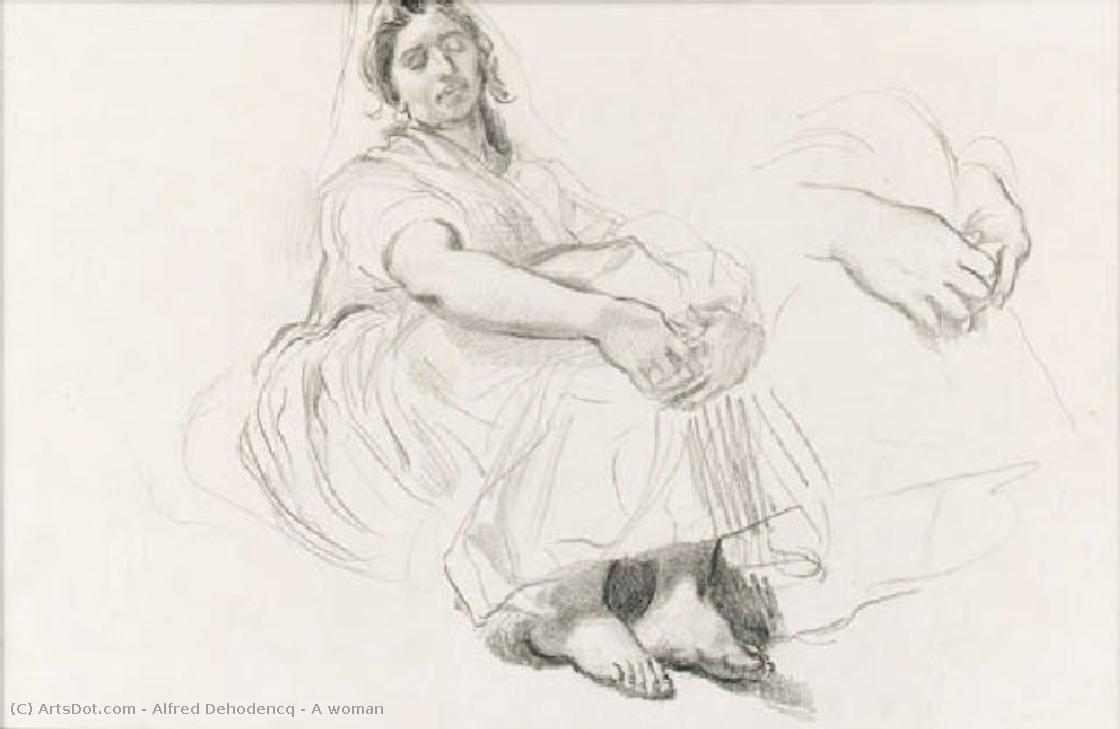 A Woman — Alfred Dehodencq