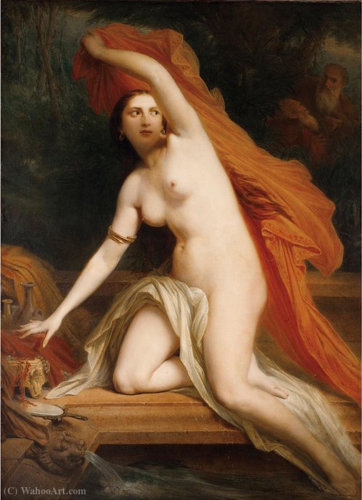 Suzanne Et Les Vieillards — Nicolas François Octave Tassaert
