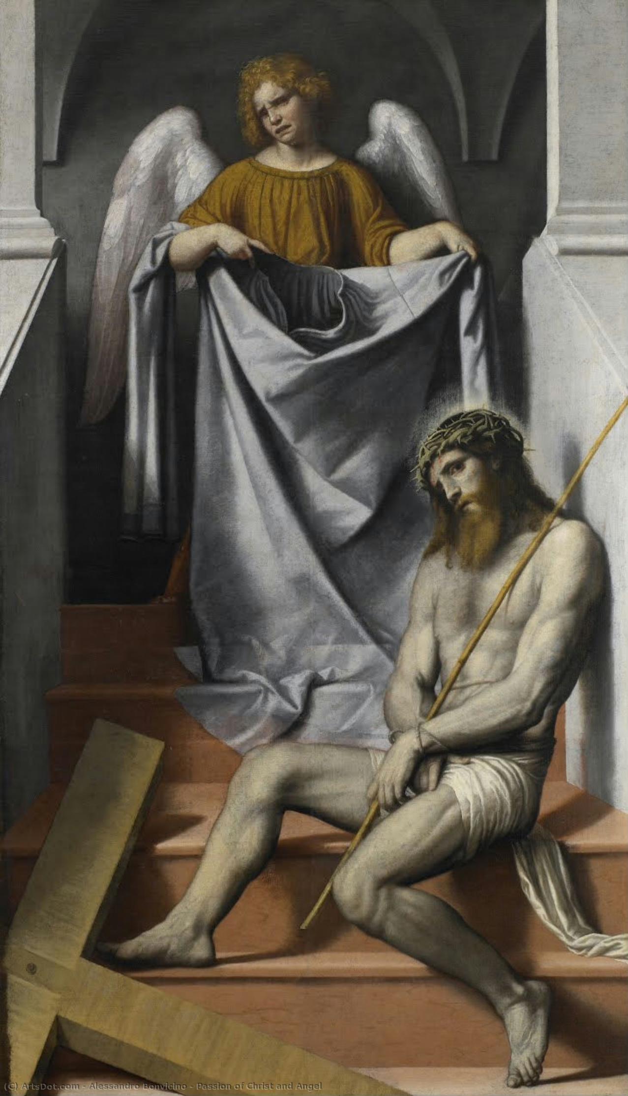 Passion Of Christ And Angel — Alessandro Bonvicino