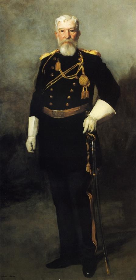 Portrait Of Colonel David Perry, 9th U. S. Cavalry — Robert Henri