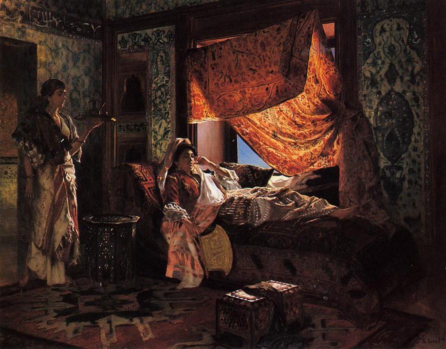 A Moorish Interior — Rudolph Ernst