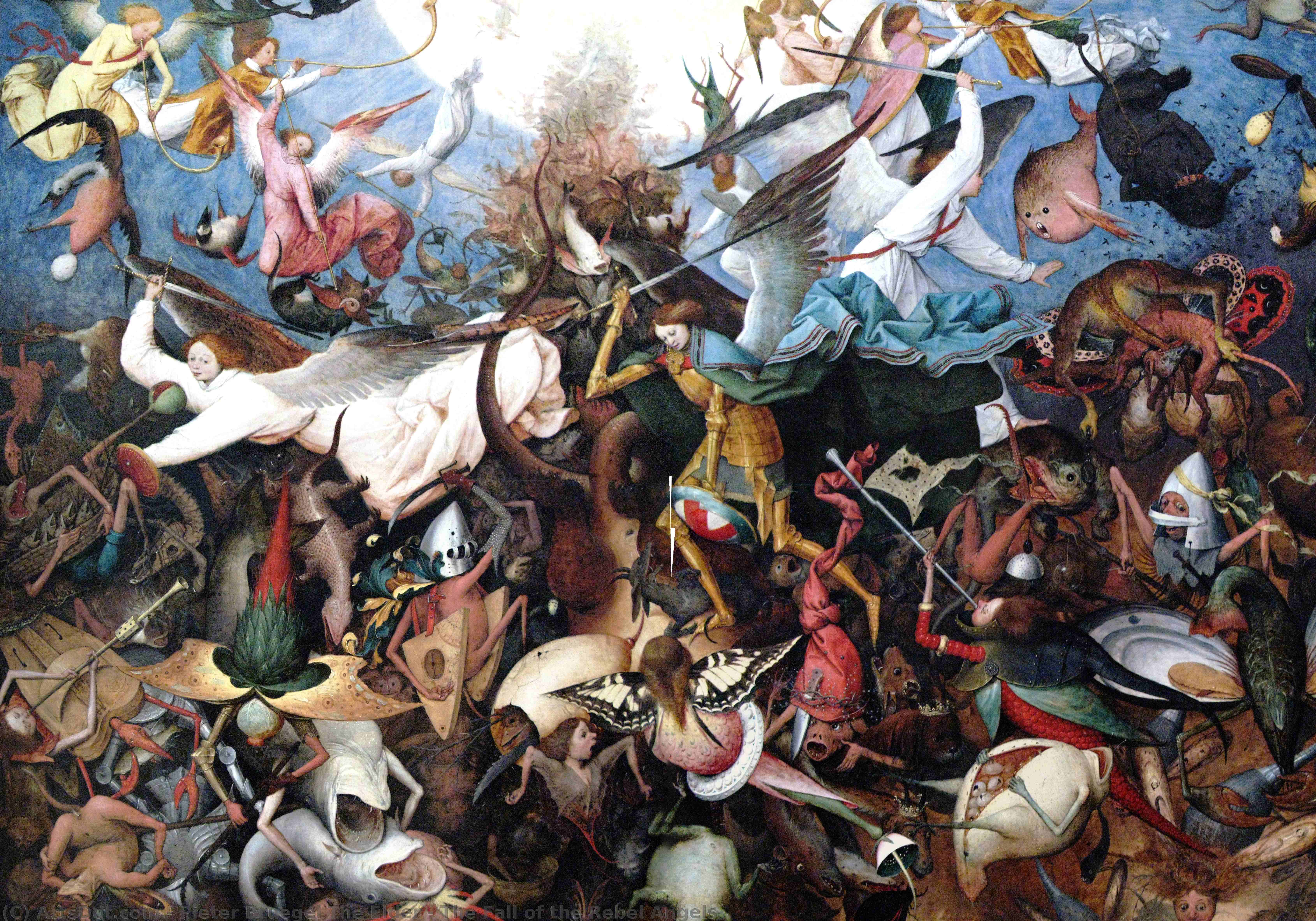 The Fall Of The Rebel Angels — Pieter Bruegel The Elder