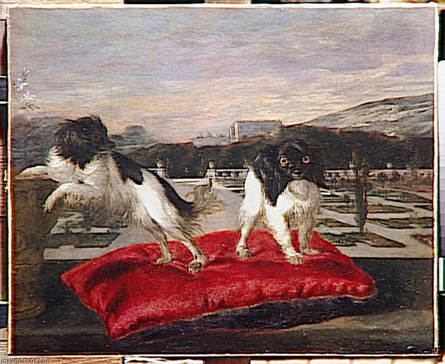 Deux Petits Chiens — Nicasius Bernaerts
