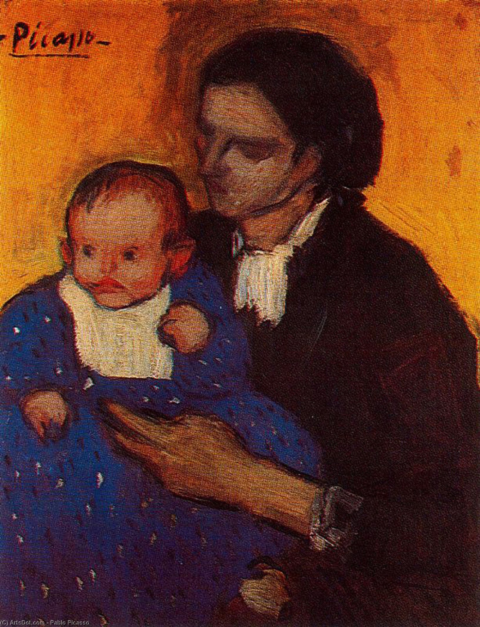 Woman With Child — Pablo Picasso