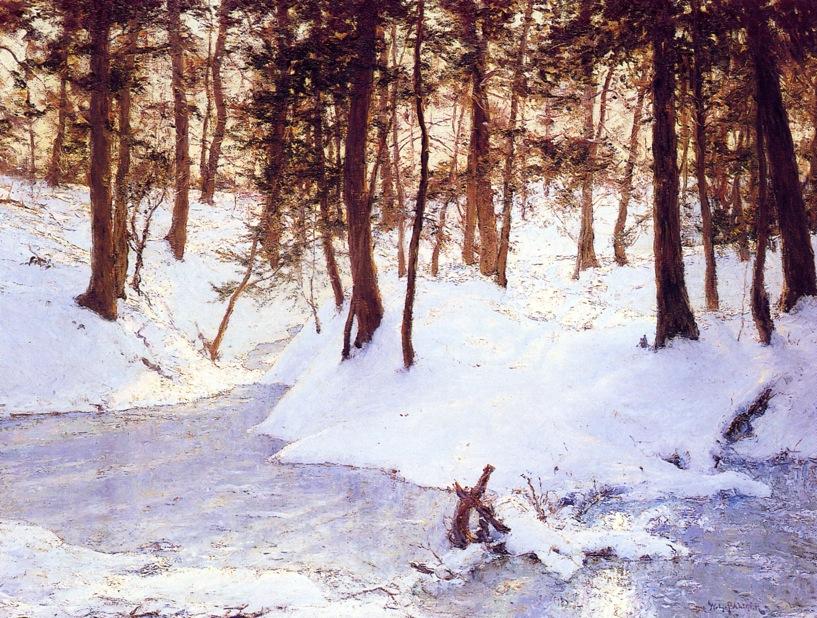 Ice In The Glen — Walter Launt Palmer