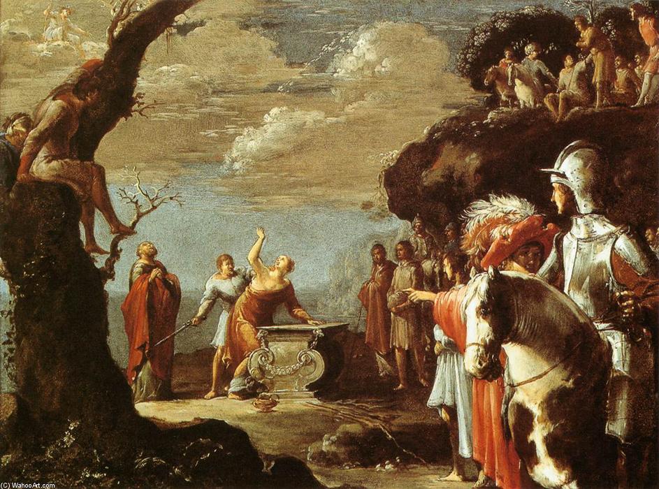 The Sacrifice Of Iphigenia — Leonaert Bramer