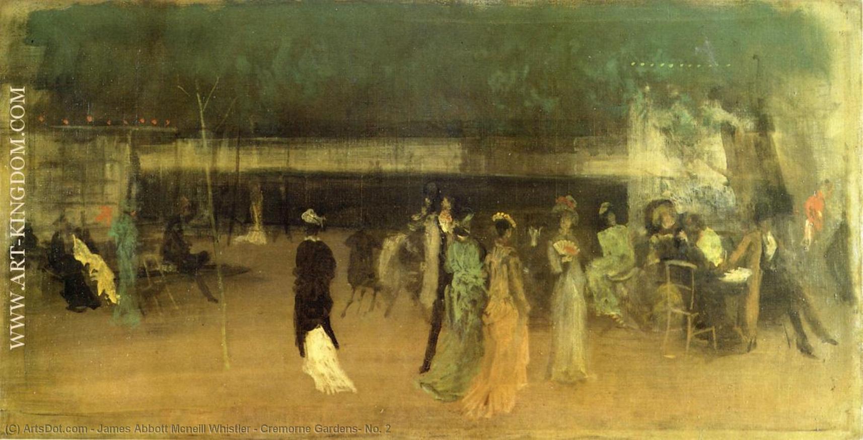Cremorne Gardens, No. 2 — James Abbott Mcneill Whistler