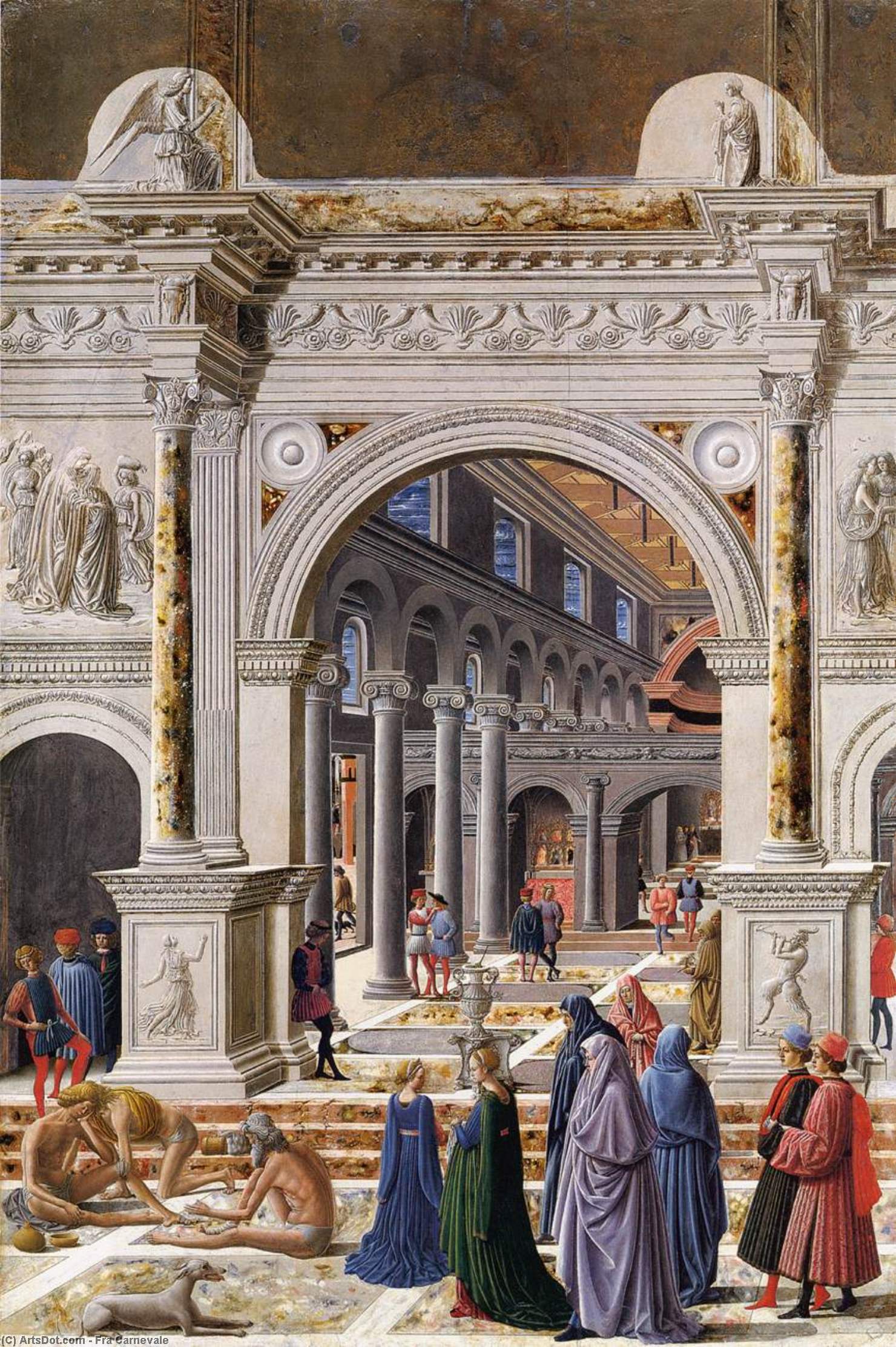 The Presentation Of The Virgin In The Temple (.) — Fra Carnevale