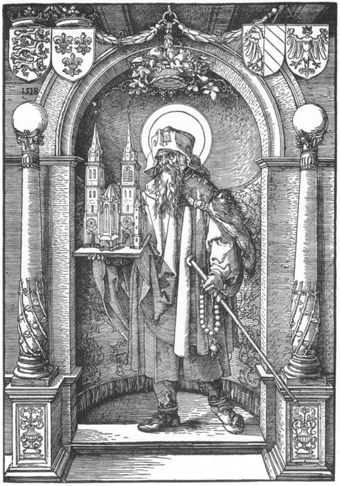 St Sebald In The Niche — Albrecht Dürer