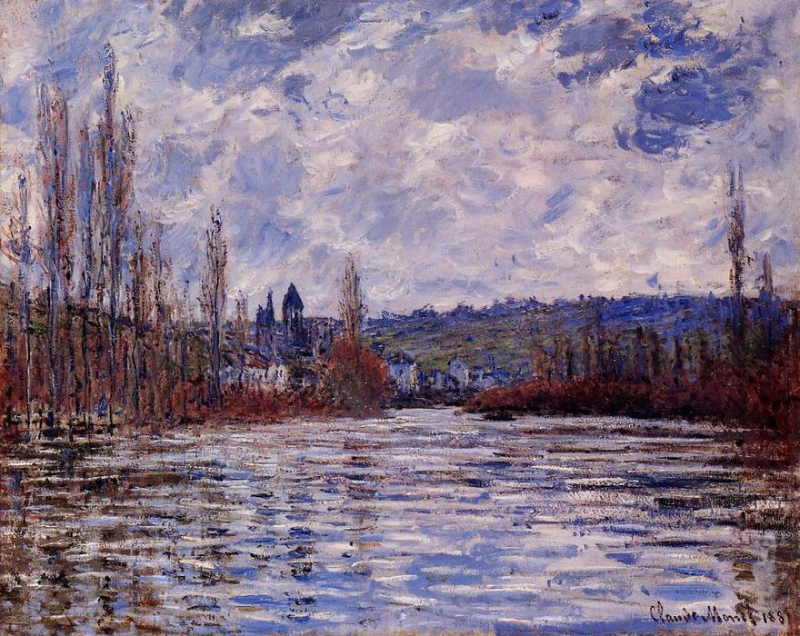 The Flood Of The Seine At Vetheuil — Claude Monet