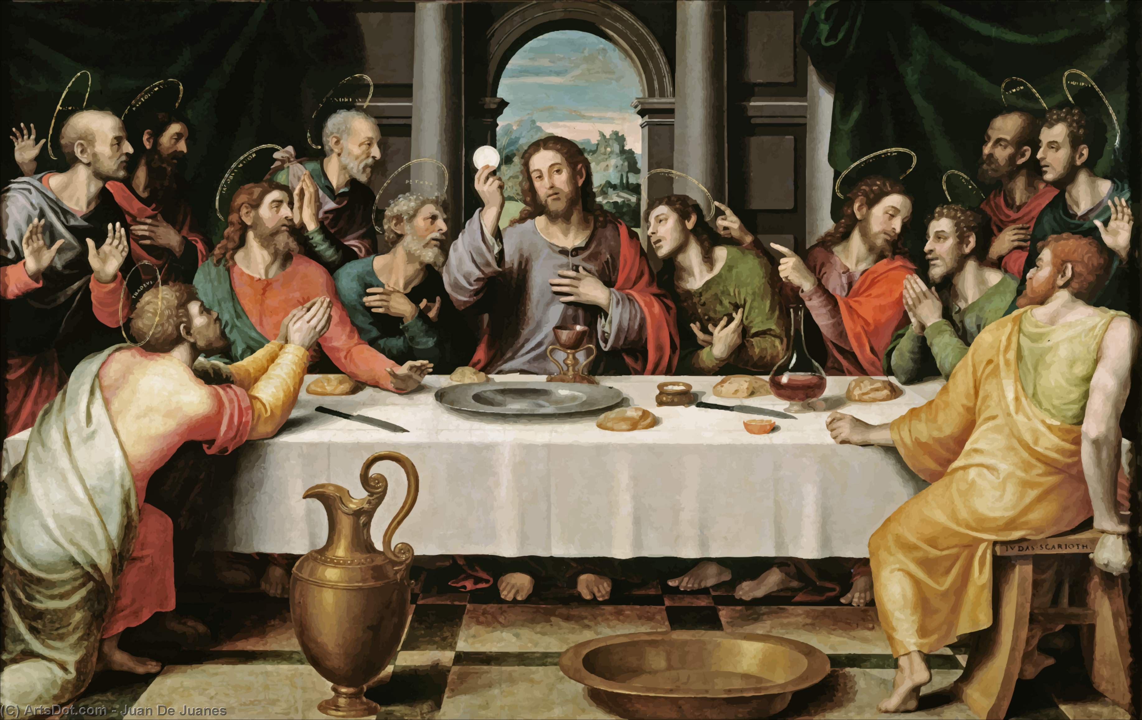 The Last Supper — Juan De Juanes