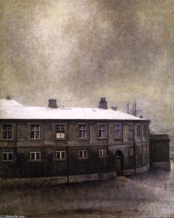 From The Old Christiansborg Palace — Vilhelm (hammershøi)hammershoi