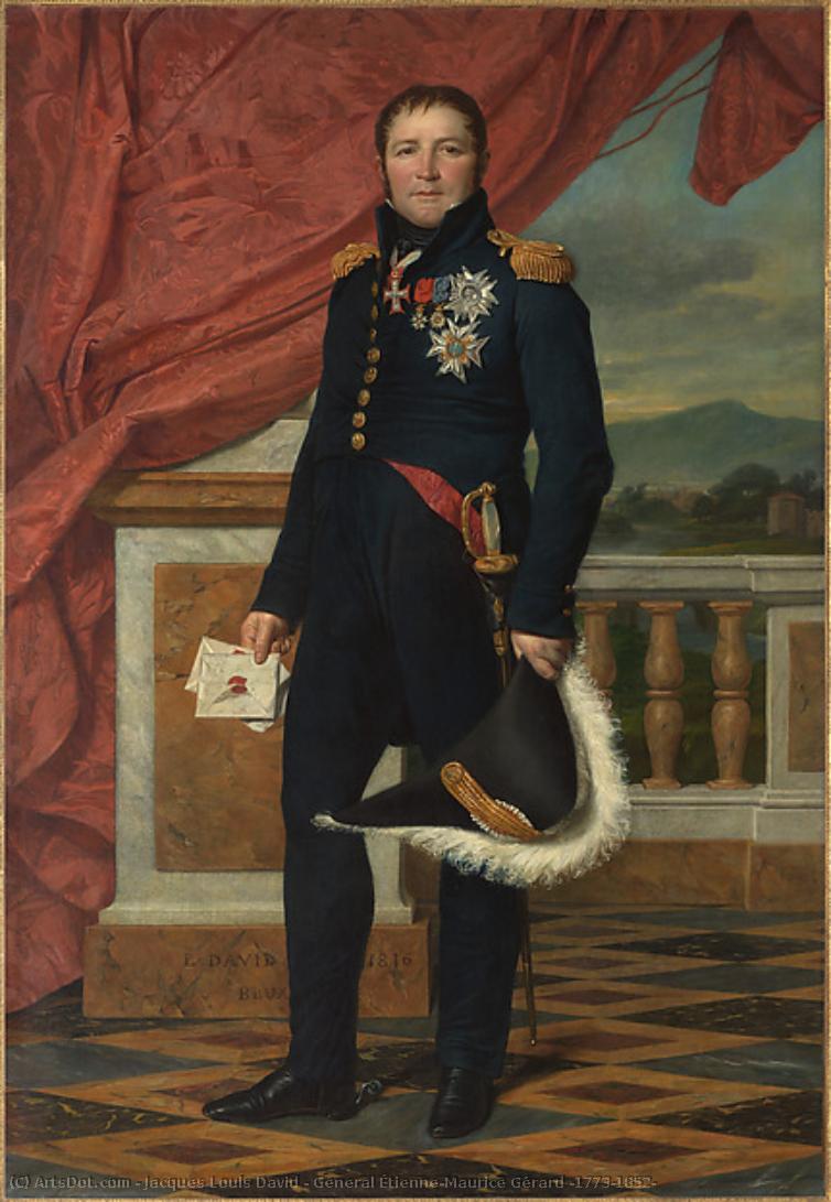 General Étienne-maurice Gérard (1773–1852) — Jacques-louis David