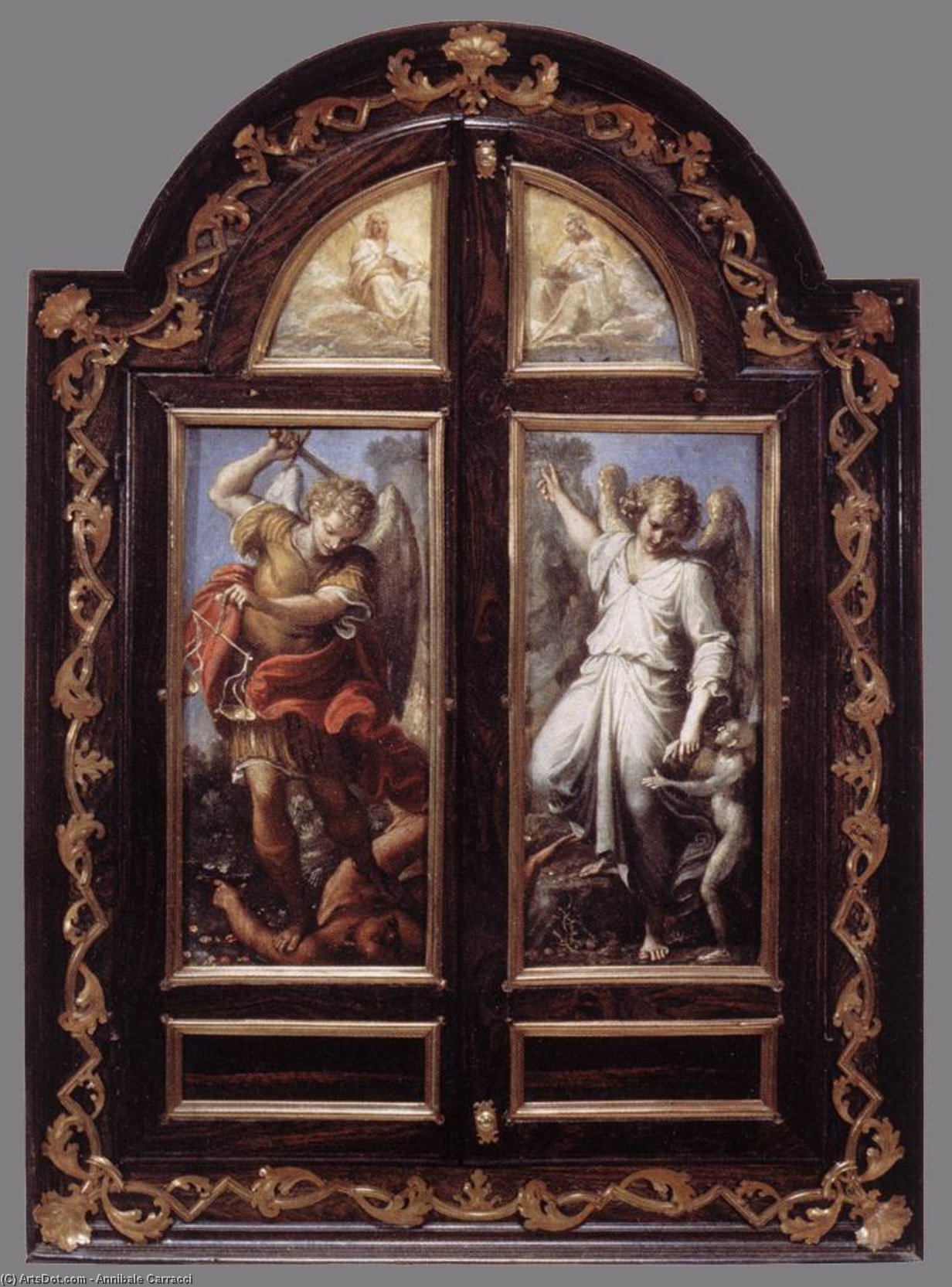 Triptych — Annibale Carracci