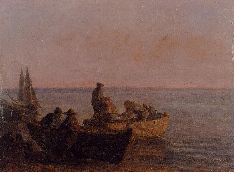 Near Honfleur — Eugène Louis Boudin