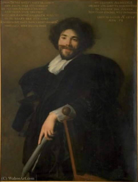 Portrait Of Simon De Vos — Abraham De Vries