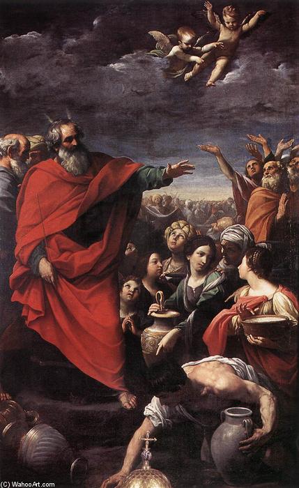 The Gathering Of The Manna — Reni Guido (le Guide)