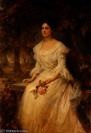 Portrait Of A Lady — Edward Robert Hughes