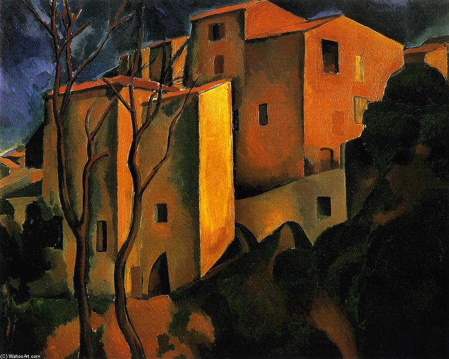 The Castle (also Known As The New Castle In La Roche Guyon) — André Derain