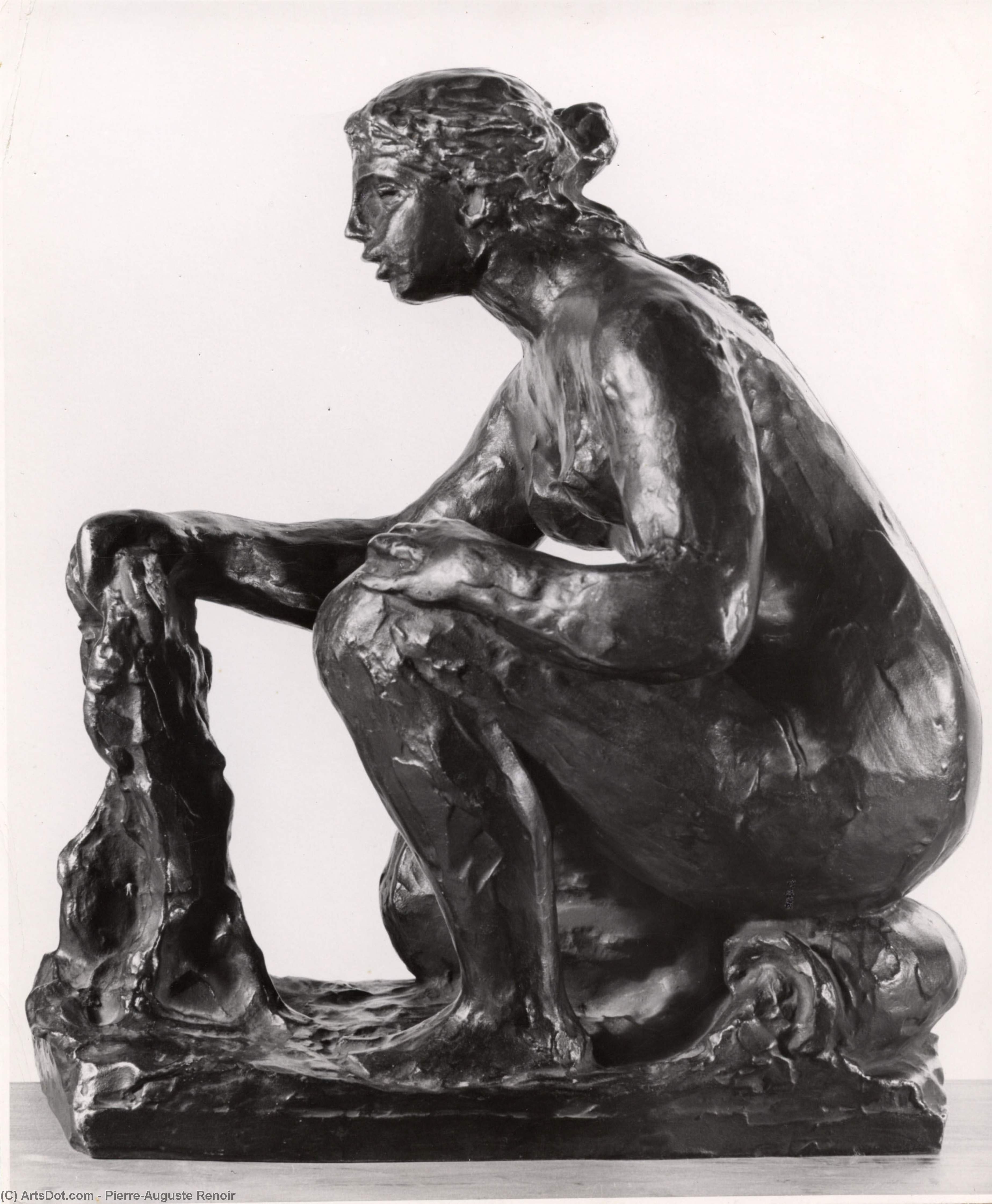 Washerwoman — Pierre-auguste Renoir
