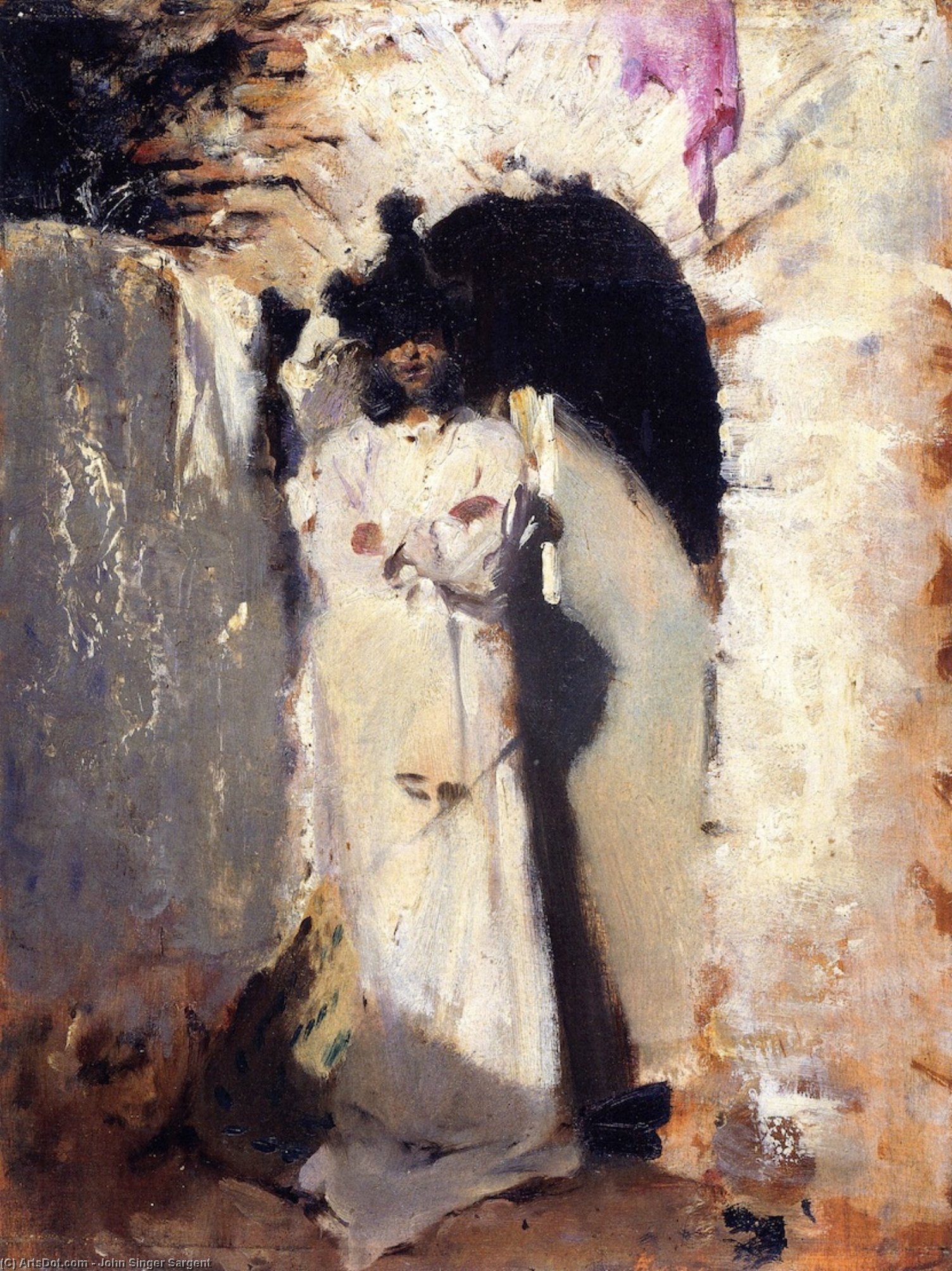 A Spanish Figure (also Known As Landscape With Hills) — John Singer Sargent