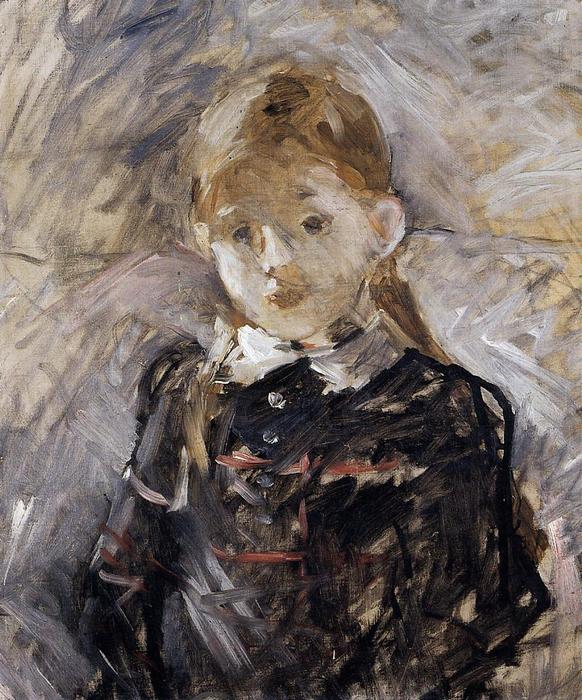 Little Girl With Blond Hair — Berthe Morisot