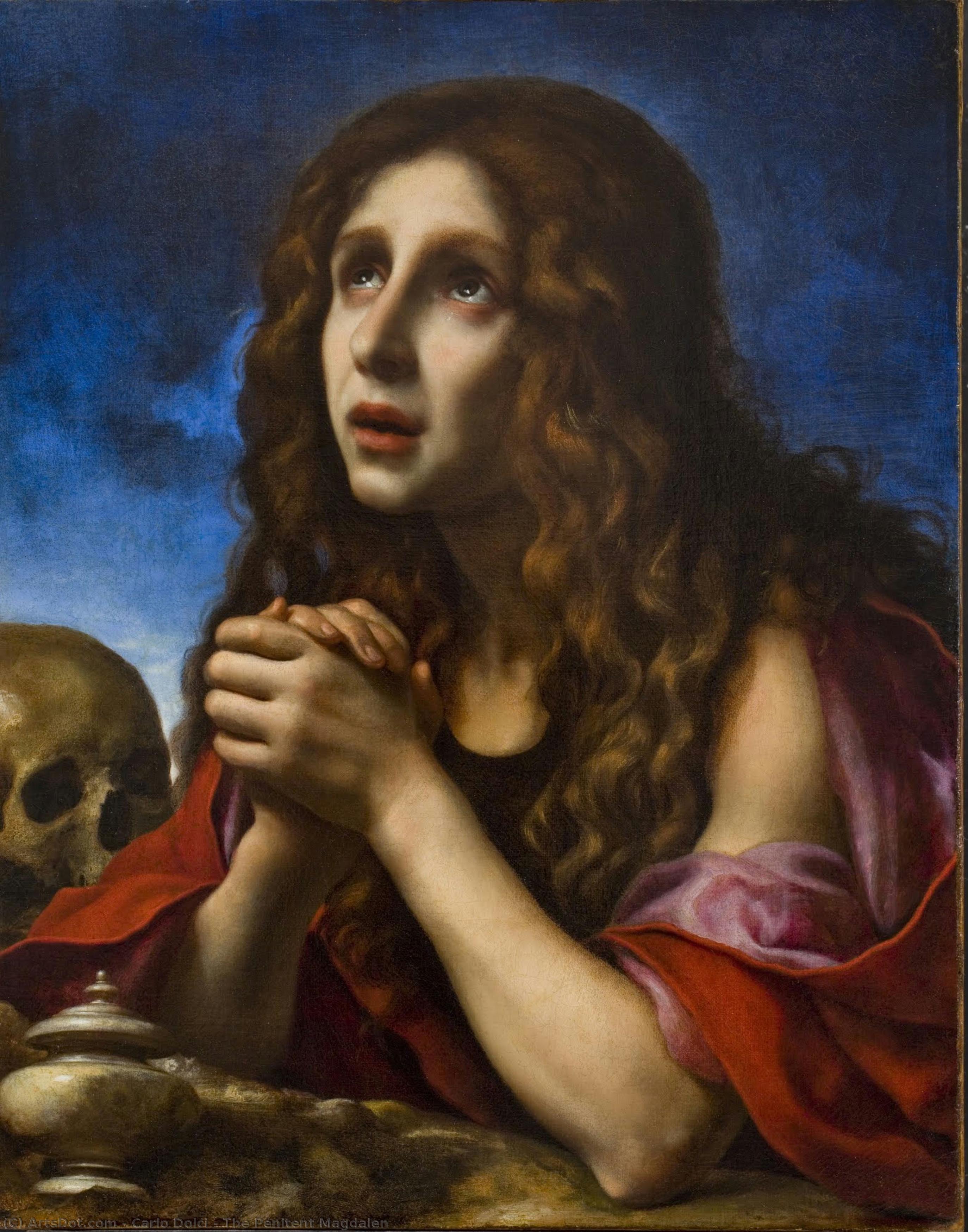 The Penitent Magdalen — Carlo Dolci