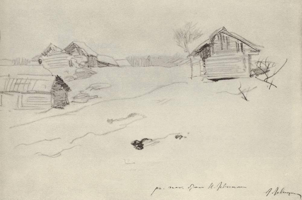 Little Village — Isaak Ilyich Levitan