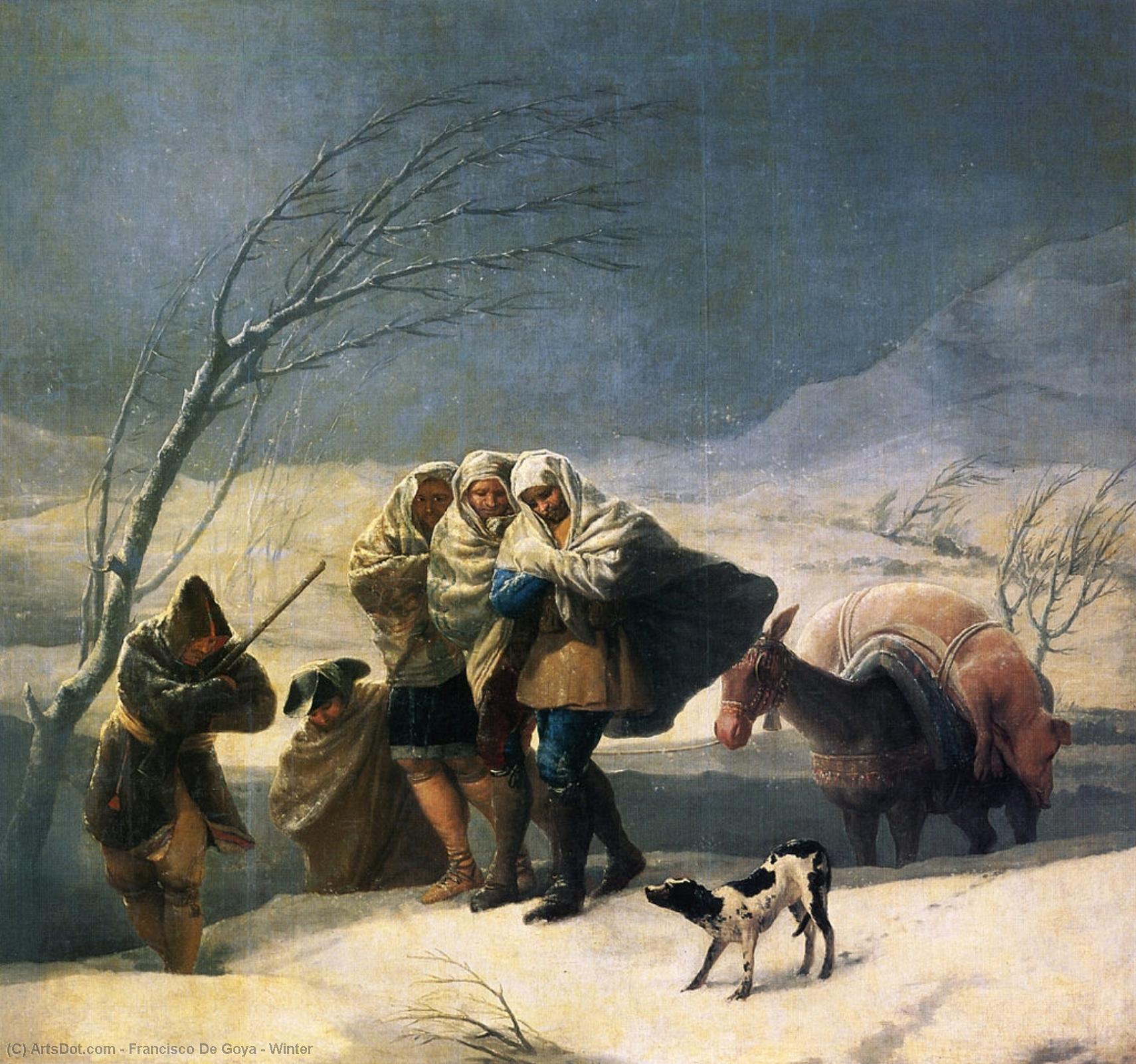 Winter — Francisco José De Goya Y Lucientes