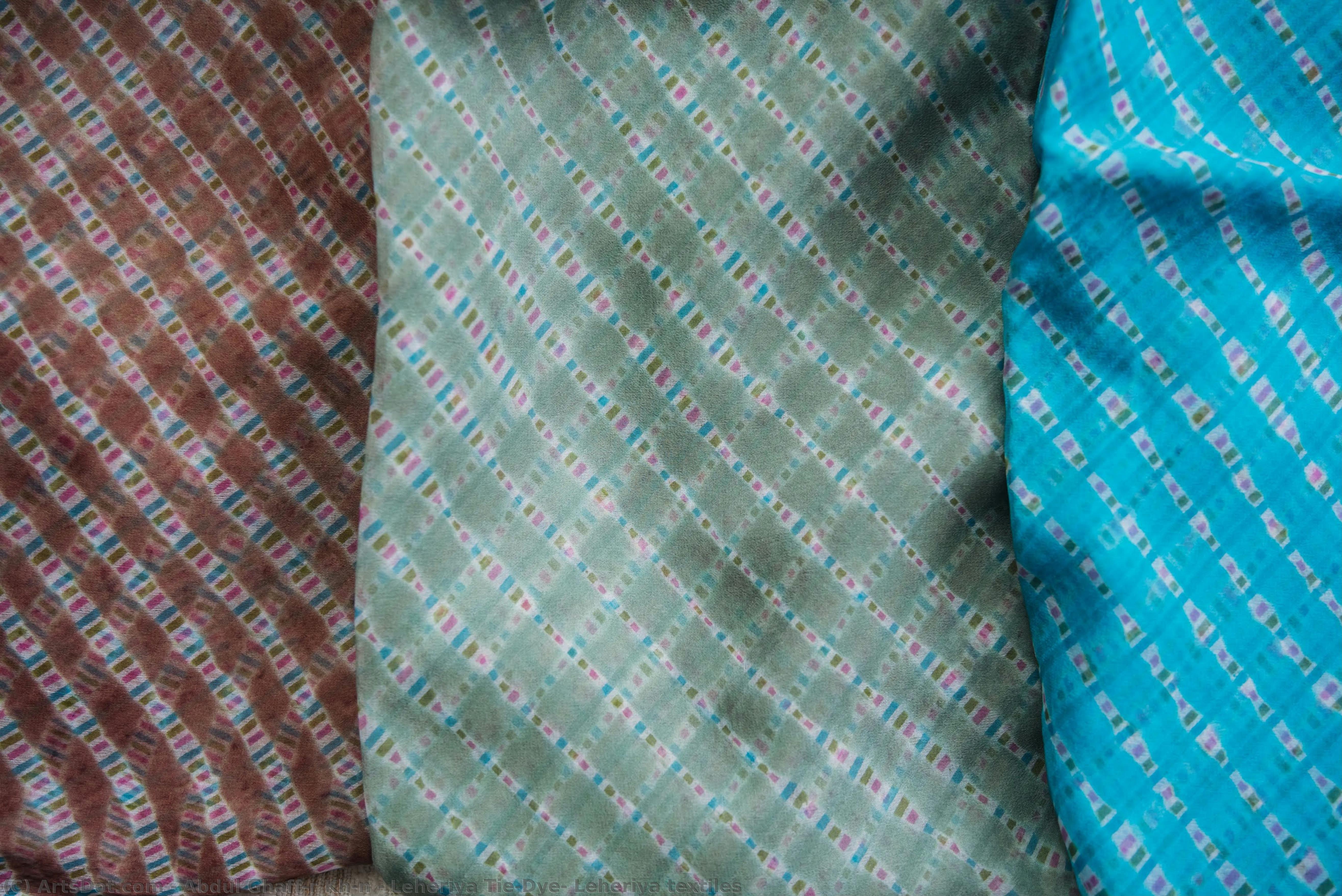 Leheriya Tie-dye: Leheriya Textiles — Abdul Ghaffār Khān