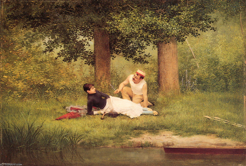 G The Flirtation — Georges Croegaert