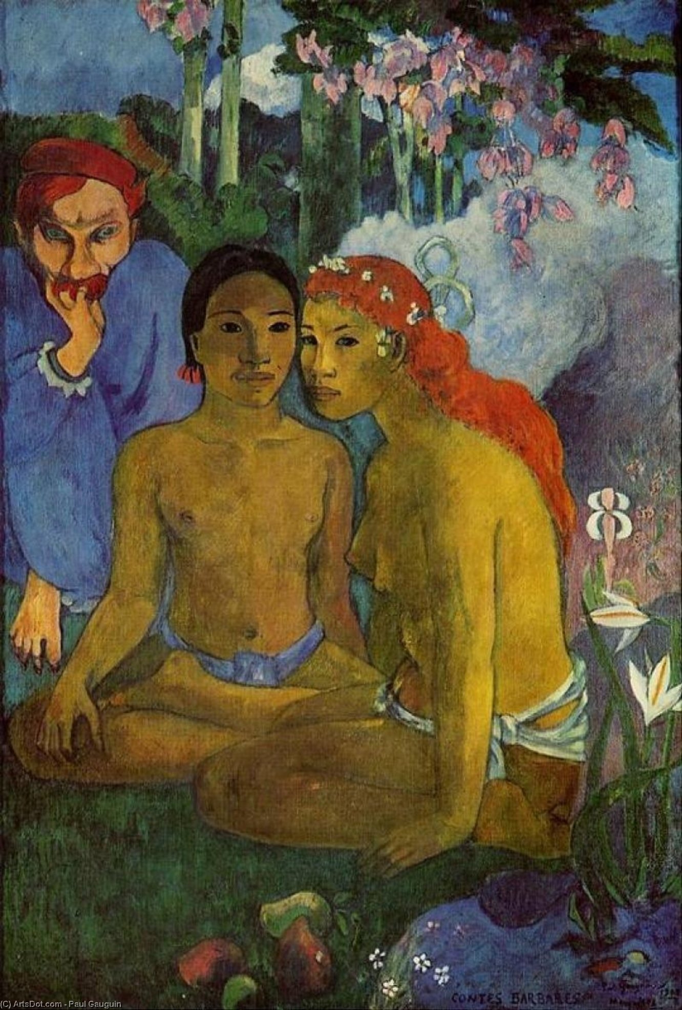 Contes Barbares (also Known As Primitive Tales) — Eugène Henri Paul Gauguin