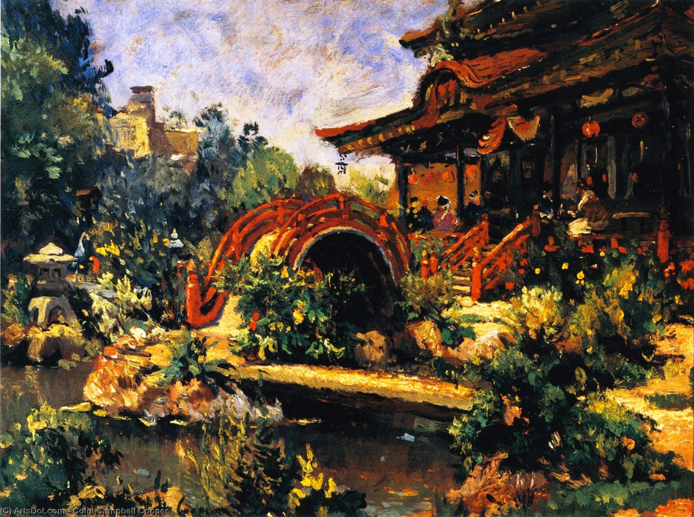 Japanese Tea Garden — Colin Campbell Cooper