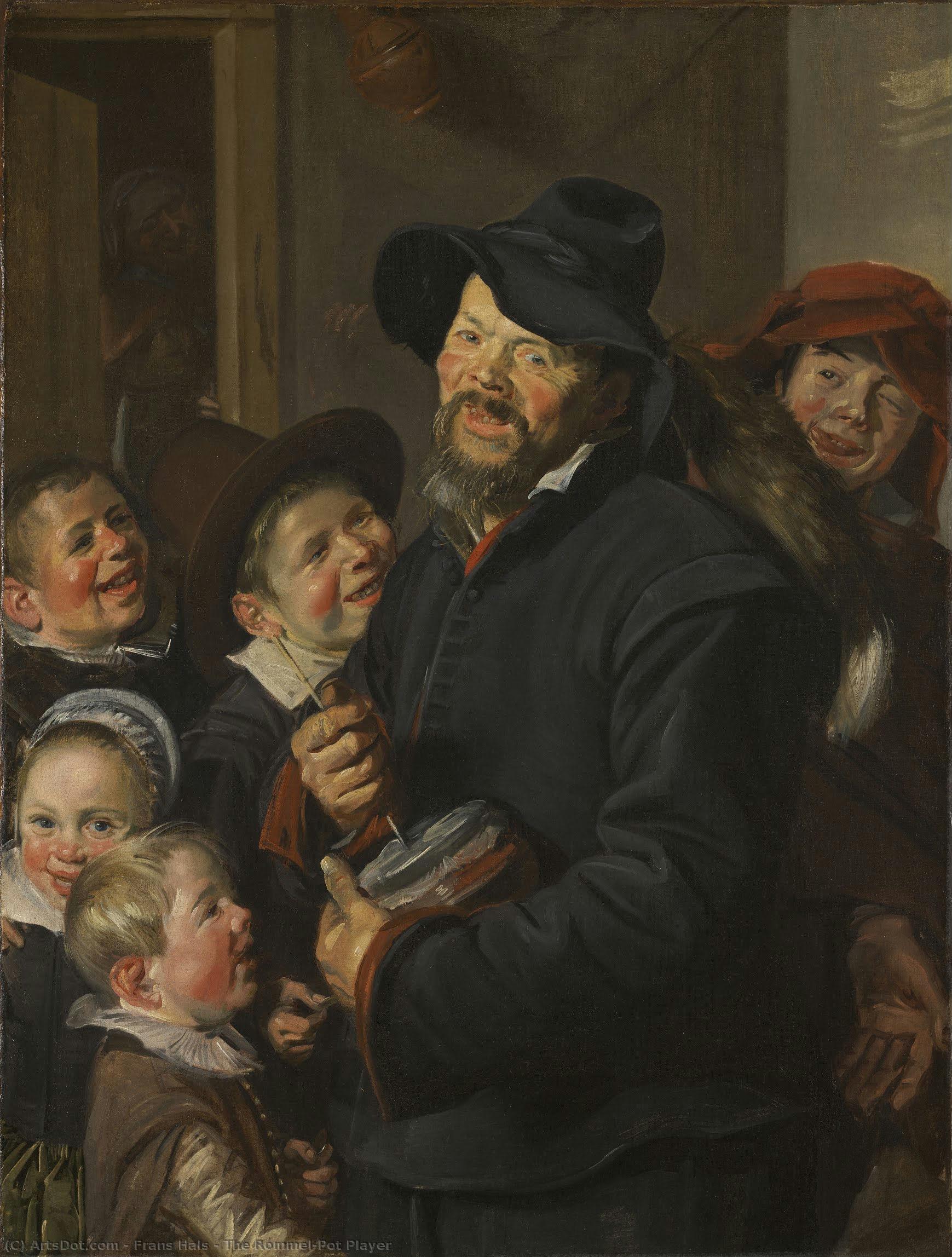 El Tocador Del Rommelpot — Frans Hals I