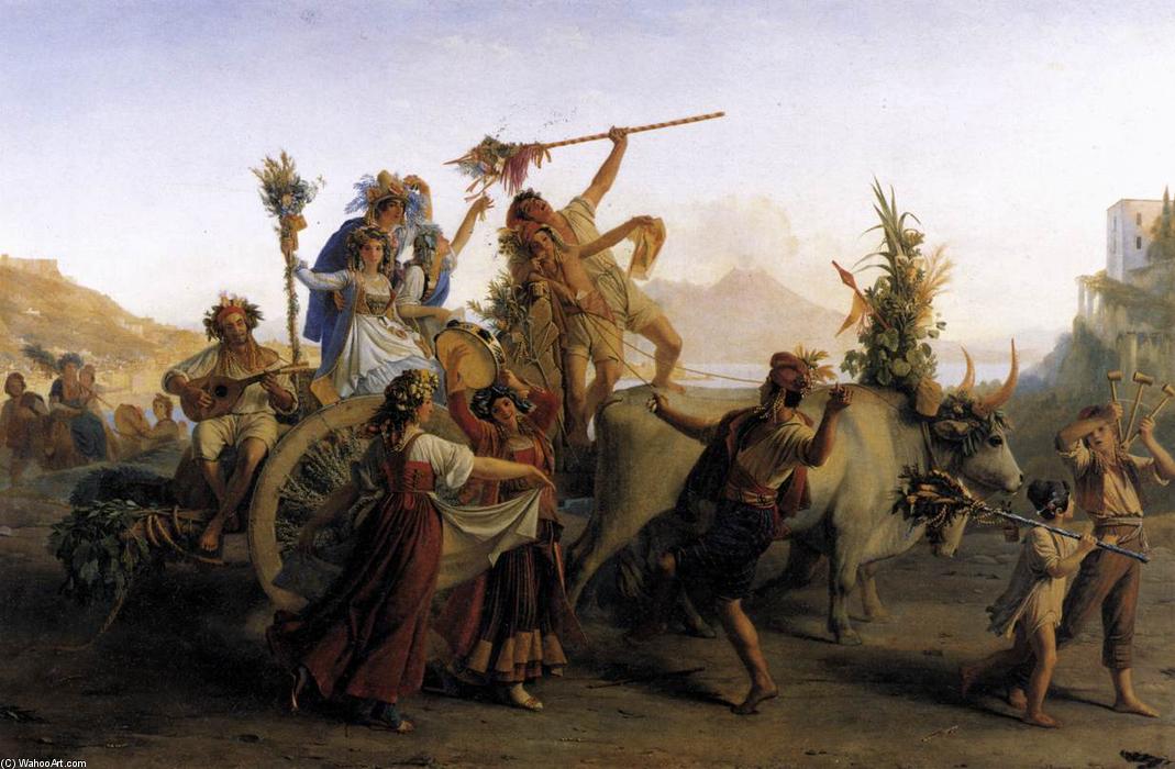 The Pilgrimage To The Madonna Of The Arch — Louis Léopold Robert