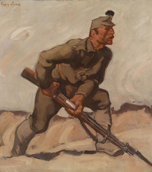 Kaiserschutze — Albin Egger Lienz