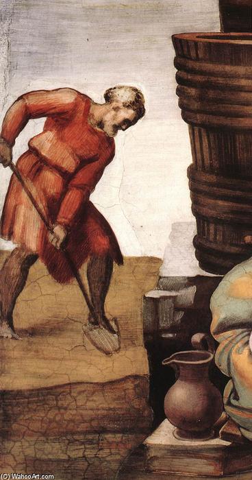 Drunkenness Of Noah (detail) — Michelangelo Buonarroti