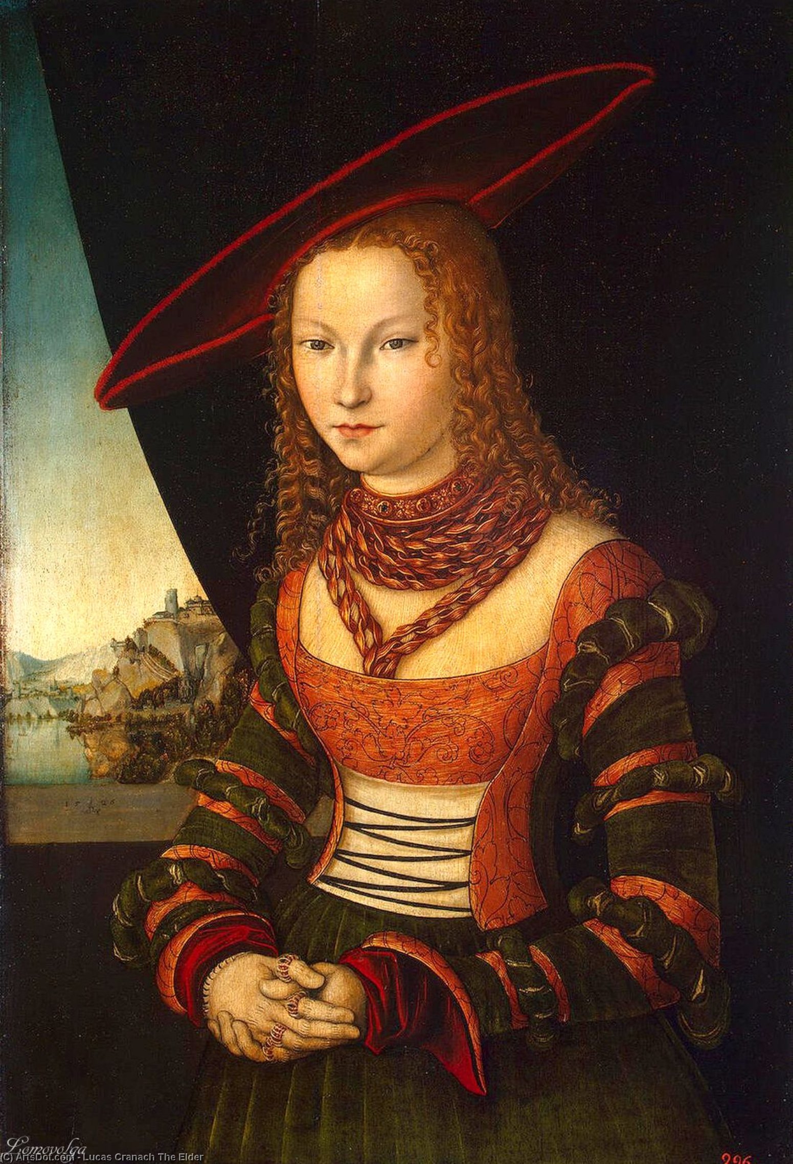 Portrait Of A Woman — Lucas Cranach The Elder