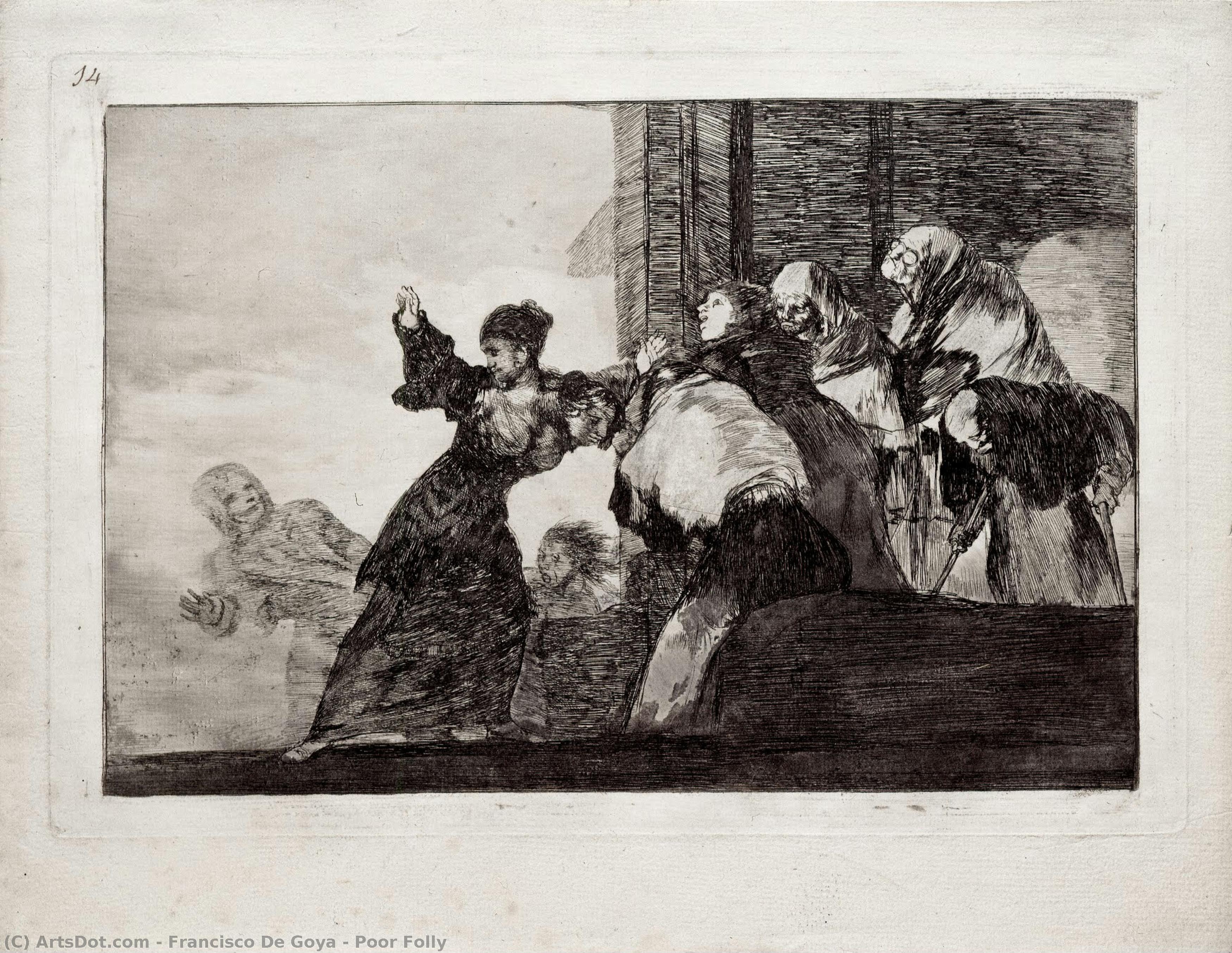 Poor Folly — Francisco José De Goya Y Lucientes