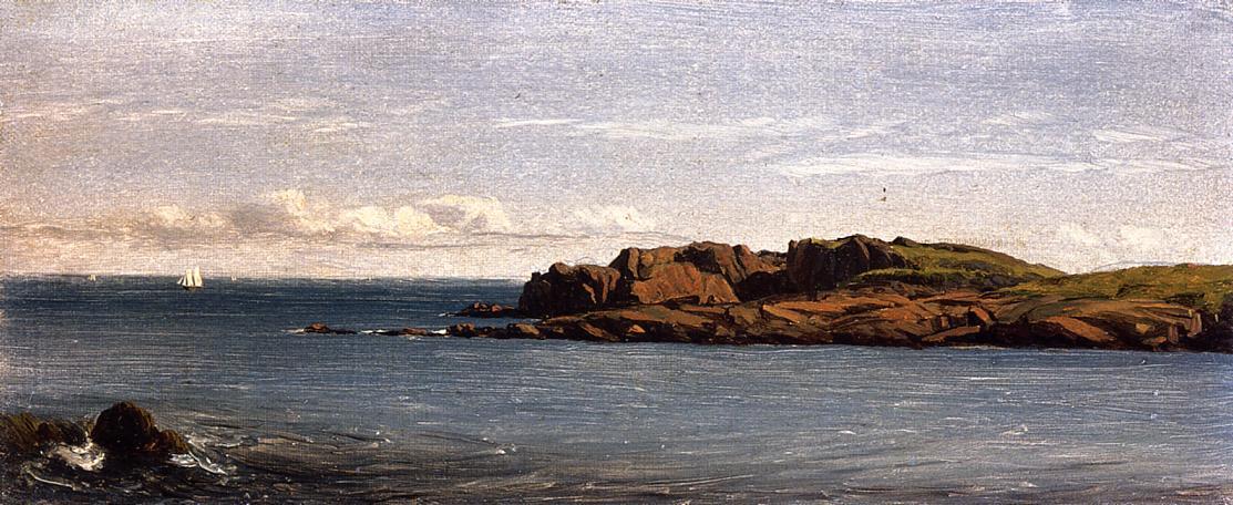 Study On The Massachusetts Coast — Sanford Robinson Gifford