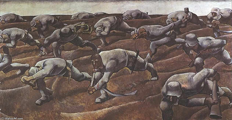 Men Without Names — Albin Egger Lienz