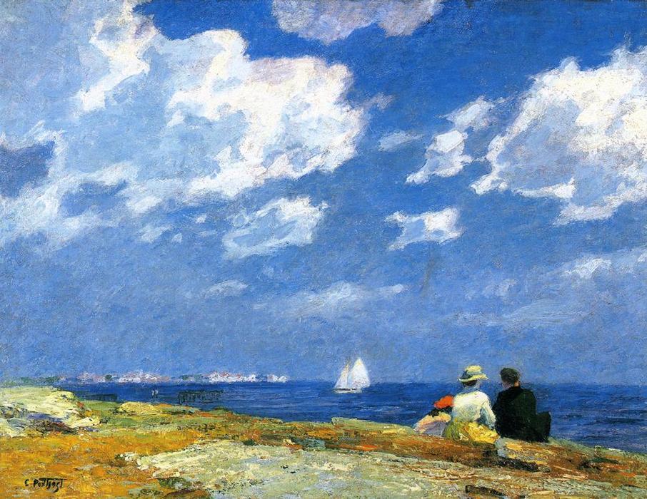 Along The Shore — Edward Henry Potthast