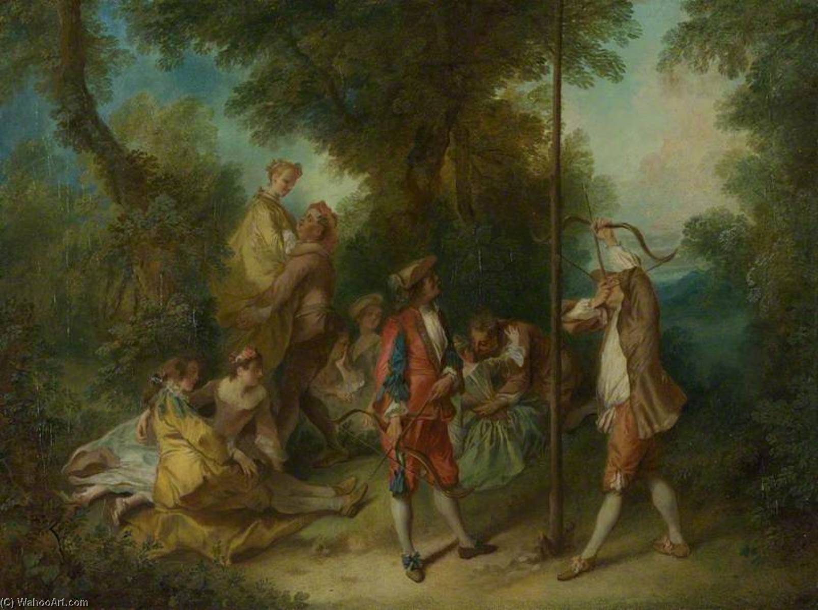 The Four Ages Of Man Maturity — Nicolas Lancret