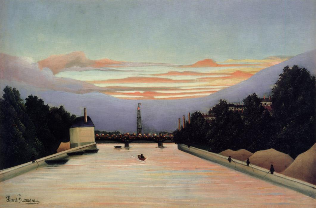 The Eiffel Tower — Henri Julien Félix Rousseau (le Douanier)