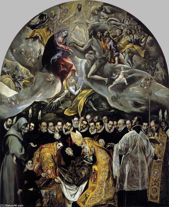 The Burial Of The Count Of Orgaz — El Greco