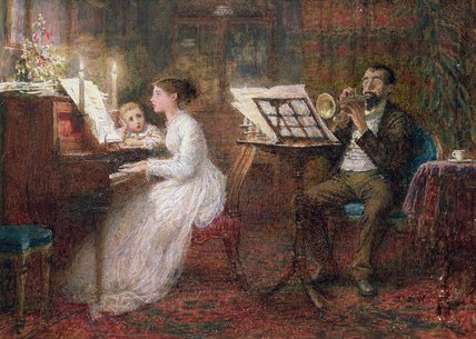 The Music Lesson — Frederick Walker